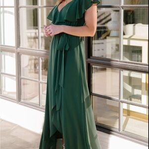 Baltic born green maxi dress size XS